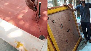 Amazing Video Of Making Carrom Board  DIY  Carrom Board Manufacturing