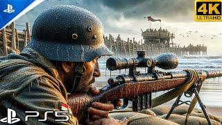 DESTROYING NAZI ARMY IN NORMANDY PS5 Realistic ULTRA Graphics Gameplay 4K 60 FPS Call of Duty