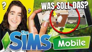 Sims ABER wir *spielen* zum ERSTEN MAL auf dem SMARTPHONE  Sims Mobile Deutsch