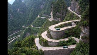 China - Hunan Province  Zhangjiajie Tianmen Heavens Gate 99 Bending Road “Avatar” Park