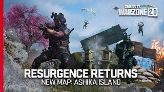 Resurgence Returns on New Map Ashika Island  Call of Duty Warzone 2.0