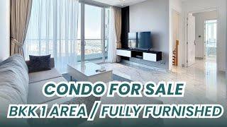 CONDO FOR SALE IN PHNOM PENH  BKK 1 LOCATION  CAMBODIA REAL ESTATE