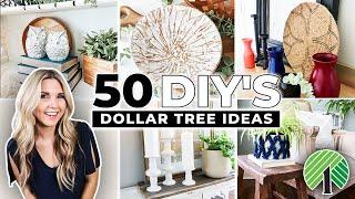 50 Dollar Tree DIYs + Hacks Watch This To Be A DIY PRO