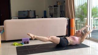 Quick core conditioning or Backbend cool down