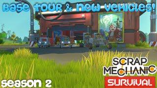 New Base Same Robot Filled Place  Scrap Mechanic Survival Season 2 e1