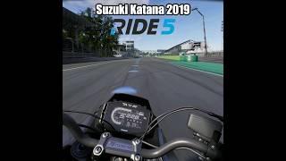 SUZUKI KATANA 2019 TOP SPEED TEST #ride5 #suzuki