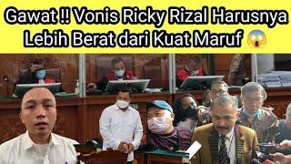 Komentar Kamaruddin Simanjuntak Soal Vonis Ricky Rizal dan Kuat Maruf @Ihsanofficial96