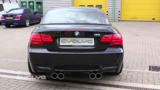 Evolve BMW E90 E92 E93 M3 E-Tronic Valvetronic Rear Exhaust Muffler Static Revving