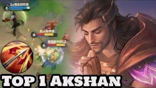 Wild Rift Akshan - Top 1 Akshan Gameplay Rank challnger