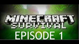 Minecraft Survival Lets Play Episode 1 Getting Started