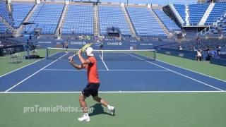 Richard Gasquet 2016 US open practice 4K