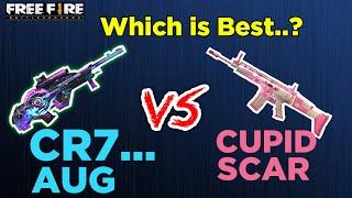 New CR7 Aug VS Cupid Scar  New Aug vs cupid scar full comparison with Gameplay