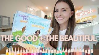 THE GOOD AND THE BEAUTIFUL HOMESCHOOL CURRICULUM REVIEW ️  preschool kinder prep science crafts