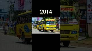 Kerala bus evolution ️