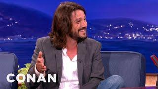 Diego Luna Teaches Conan Survival Spanish  CONAN on TBS