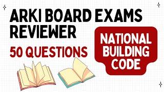 Arki Board Exam Review  National Building Code NBC PD 1096