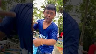 Alifbaa ajak kak Ardi mandi di kolam renang terbesar di kota Palembang #ardipetto #komedi #funny