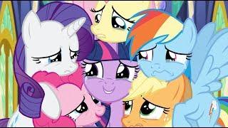 Mane 6 cry about Twilight leaving