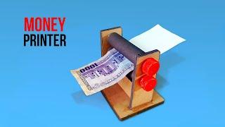 How to make a Magic Money printer  DIY magic printer machine  Easy Life Hack Trick