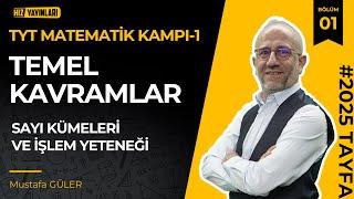 Hız Tyt Matematik Kampı-1  Temel Kavramlar  Sayı Kümesi ve İşlem Yeteneği  Pdf #öğrenmegarantili