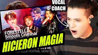 HICIERON MAGIA FORESTELLA Smooth Criminal  Análisis & Reaccion Vocal Coach  Ema Arias