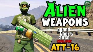 How To Find ALIEN Weapons in ATT-16  GTA Online Help Guide