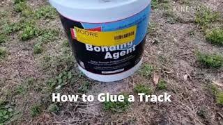 How to Glue a BMX or RC Clay Track