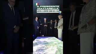 Il Presidente #Mattarella visita il Centro europeo per l’osservazione della Terra dell’#ESA