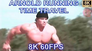 ARNOLD RUNNING TIME TRAVEL 8K 60FPS