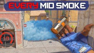 How to SMOKE MID on EVERY MAP in CS2