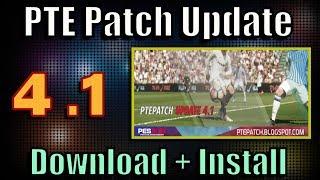 PES 2018 PTE Patch 4.1  New Data Pack 3 Download + Install on PC