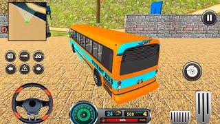 Uphill Offroad Bus Driver 2022 - Uphill Bus Driving Simulator  Android Gameplay