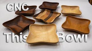 How to CNC a Bowl - Two Sided CNC Machining - The Shallow Flow Bowl - Fusion 360 File Available