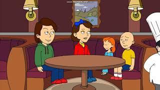 Caillou Misbehaves at a Restaurant  Grounded