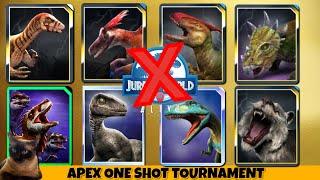 Survive the Apex One-Shot Tournament  Jurassic World Alive