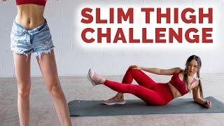 Slim Thighs & Legs Workout that WORKS  Burn Inner & Outer Thighs Fat No Jumping