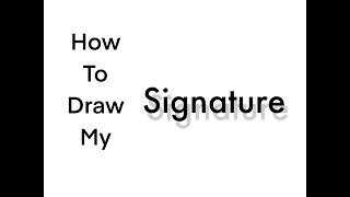 Comment your signature