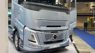 New Volvo 500 I-Save HVO 2024 Tracktor Truck 2024 Walkaround Transpotec Logitec 2024 Fiera Milano