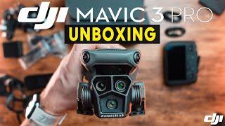 DJI Mavic 3 Pro UNBOXING -  RC PRO COMBO 