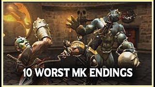 10 Of The Most Goofy  Bad Endings  Mortal Kombat