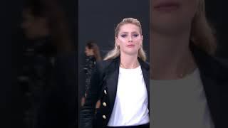 Amber Heard loreal fashion week 2019