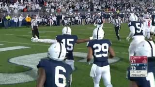 Penn State Blocks Field Goal & Grant Haley Scores a Touchdown vs. Ohio State  Big Ten Football