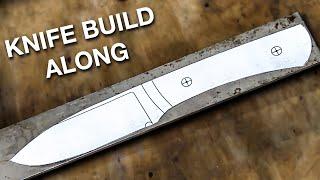 Knife Making 101 I make a Knife with basic tools pt. 1