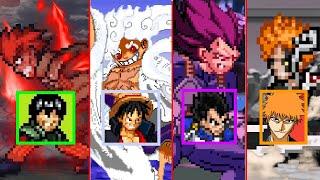 TOP 10 BEST AND EPIC ANIME TRANSFORMATIONS - MUGEN