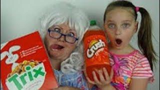 Pop Tarts And Cereal Challenge Victoria Annabelle Granny Toy Freaks Freak world