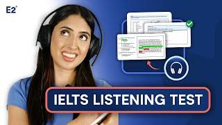 Full IELTS Listening Test with Answers  2024