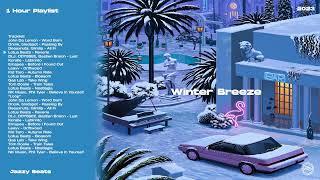 Winter Breeze  Jazzy Beats  1 Hour Playlist