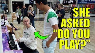She Asked Do You Play? Leads to You Are The Reason Piano Duet  Cole Lam 15 Years Old