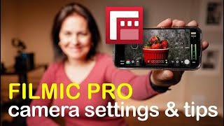 FILMIC PRO 2022  in depth tutorial  camera settings  tips and tricks