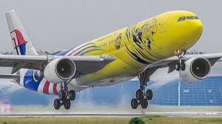 35 SUPER CLOSE UP TAKEOFFs and LANDINGS at KUL  Kuala Lumpur Airport Plane Spotting KULWMKK